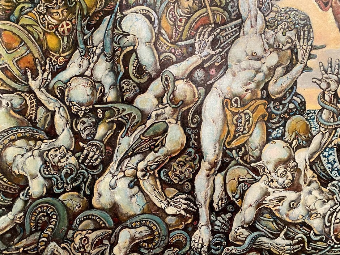 Oil painting Michael the Archangel Litvinov Oleg Arkad'yevich - 11