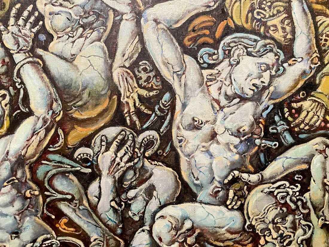 Oil painting Michael the Archangel Litvinov Oleg Arkad'yevich - 3