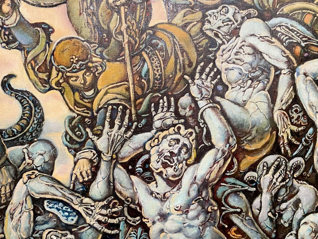 Oil painting Michael the Archangel Litvinov Oleg Arkad'yevich - 6