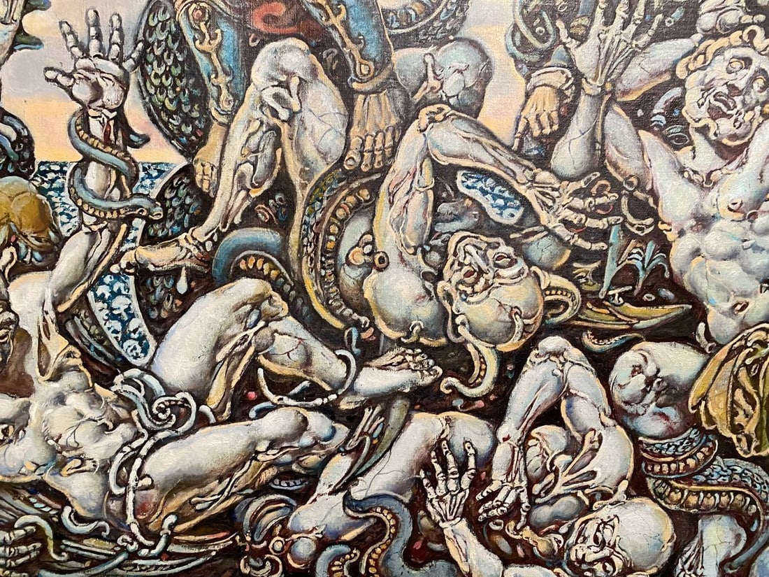 Oil painting Michael the Archangel Litvinov Oleg Arkad'yevich - 7