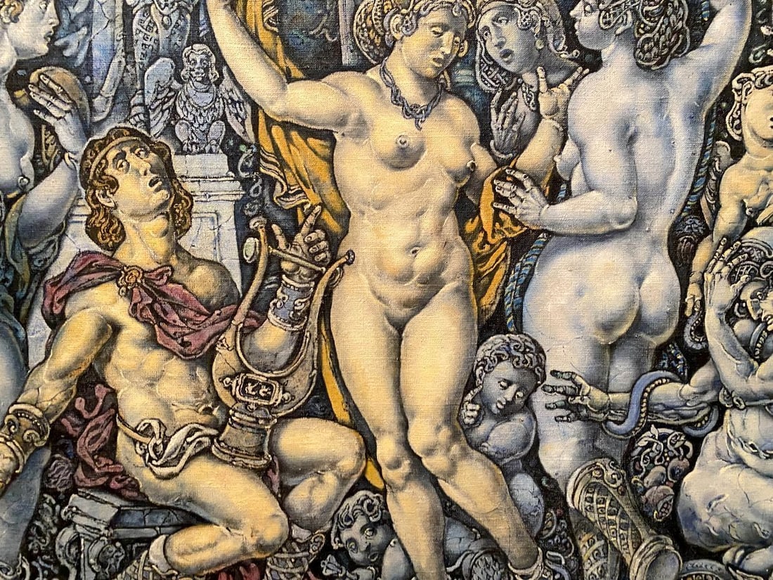 Oil painting Orpheus and Eurydice Litvinov Oleg Arkad'yevich - 12