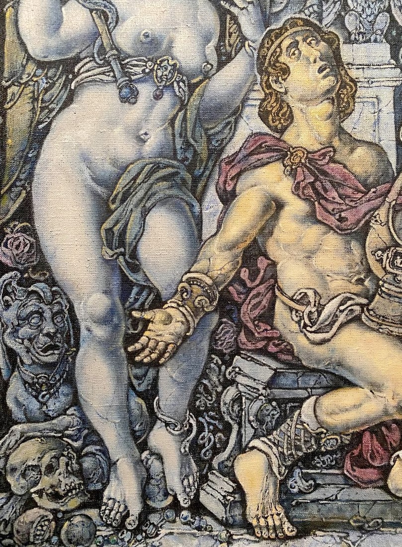 Oil painting Orpheus and Eurydice Litvinov Oleg Arkad'yevich - 8