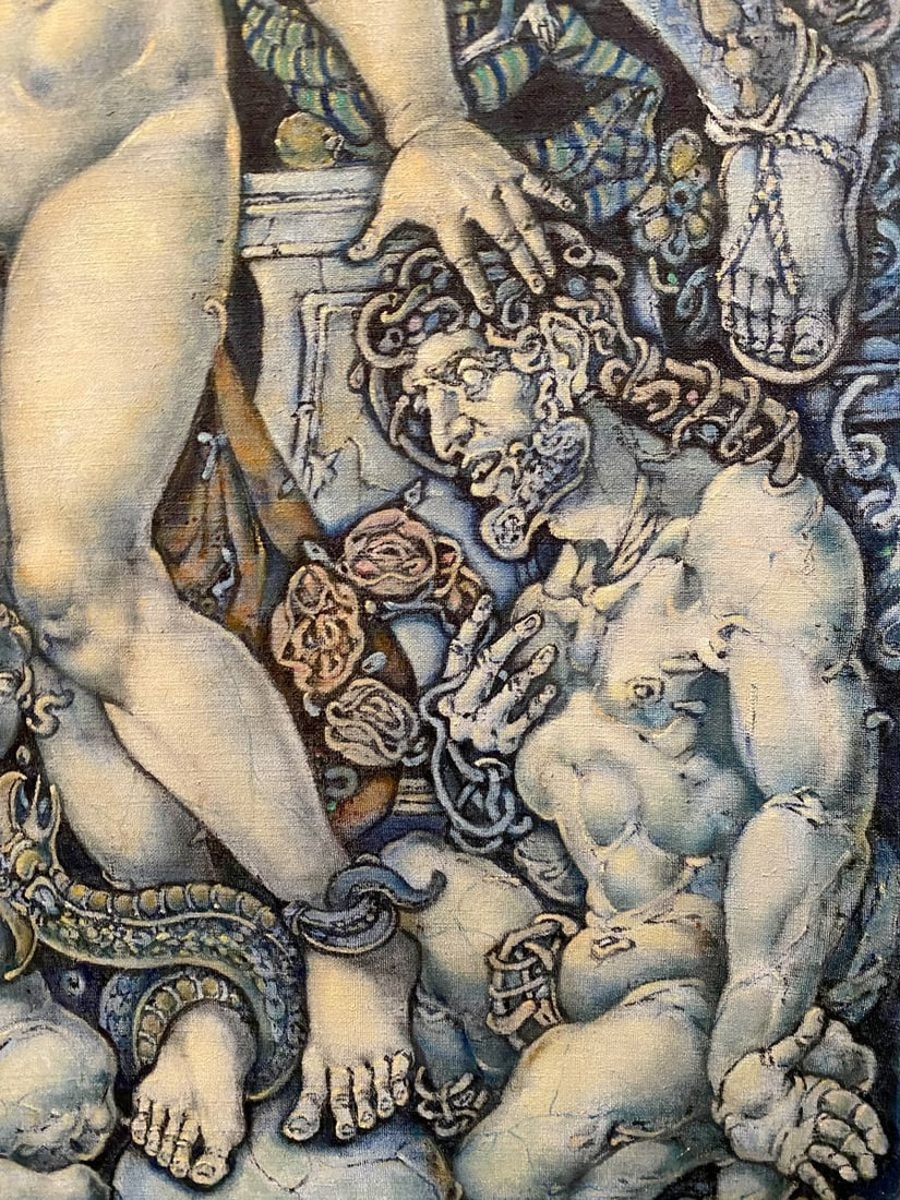 Oil painting Orpheus and Eurydice Litvinov Oleg Arkad'yevich - 3