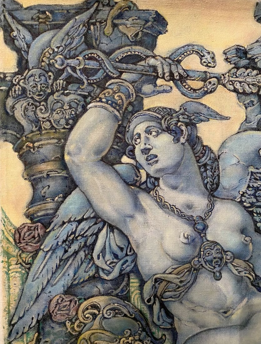 Oil painting Orpheus and Eurydice Litvinov Oleg Arkad'yevich - 9