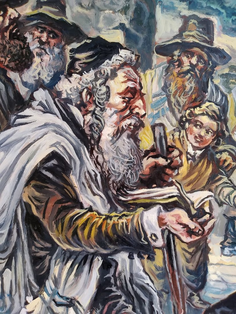 Oil painting On the square Alexander Arkadievich Litvinov - 3