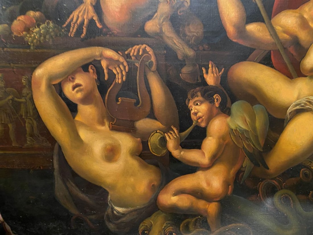Oil painting Abduction Litvinov Oleg Arkad'yevich - 2