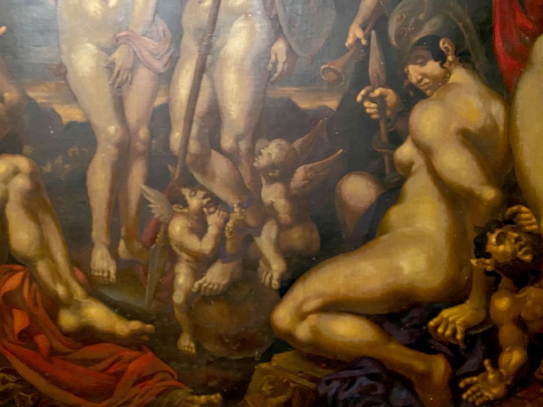 Oil painting John's vision. Theologian Litvinov Oleg Arkad'yevich - 5