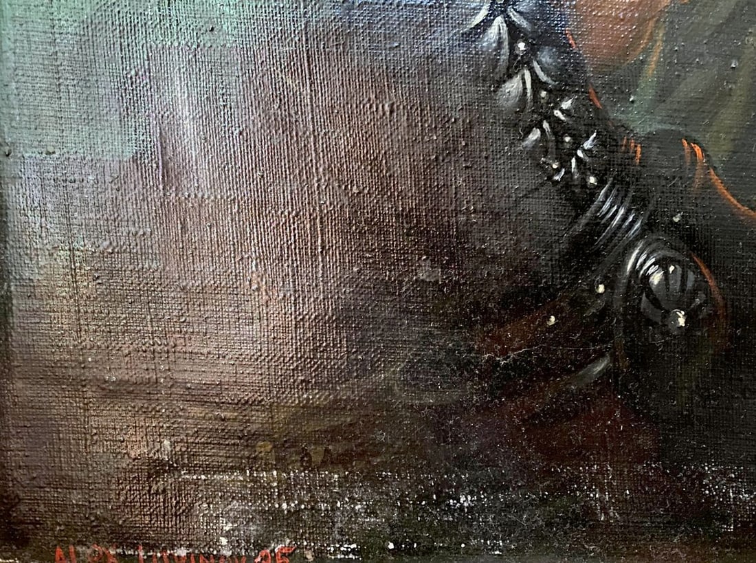 Oil painting Crown of Thorns Alexander Arkadievich Litvinov - 2