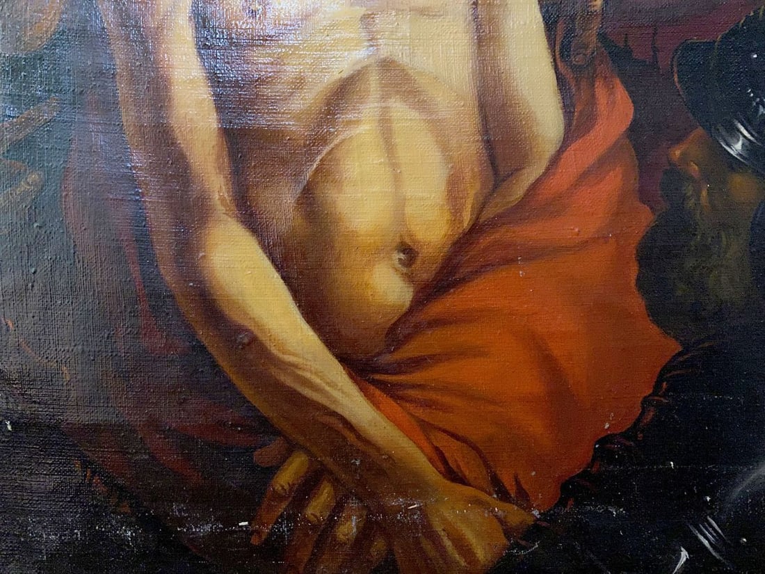 Oil painting Crown of Thorns Alexander Arkadievich Litvinov - 3