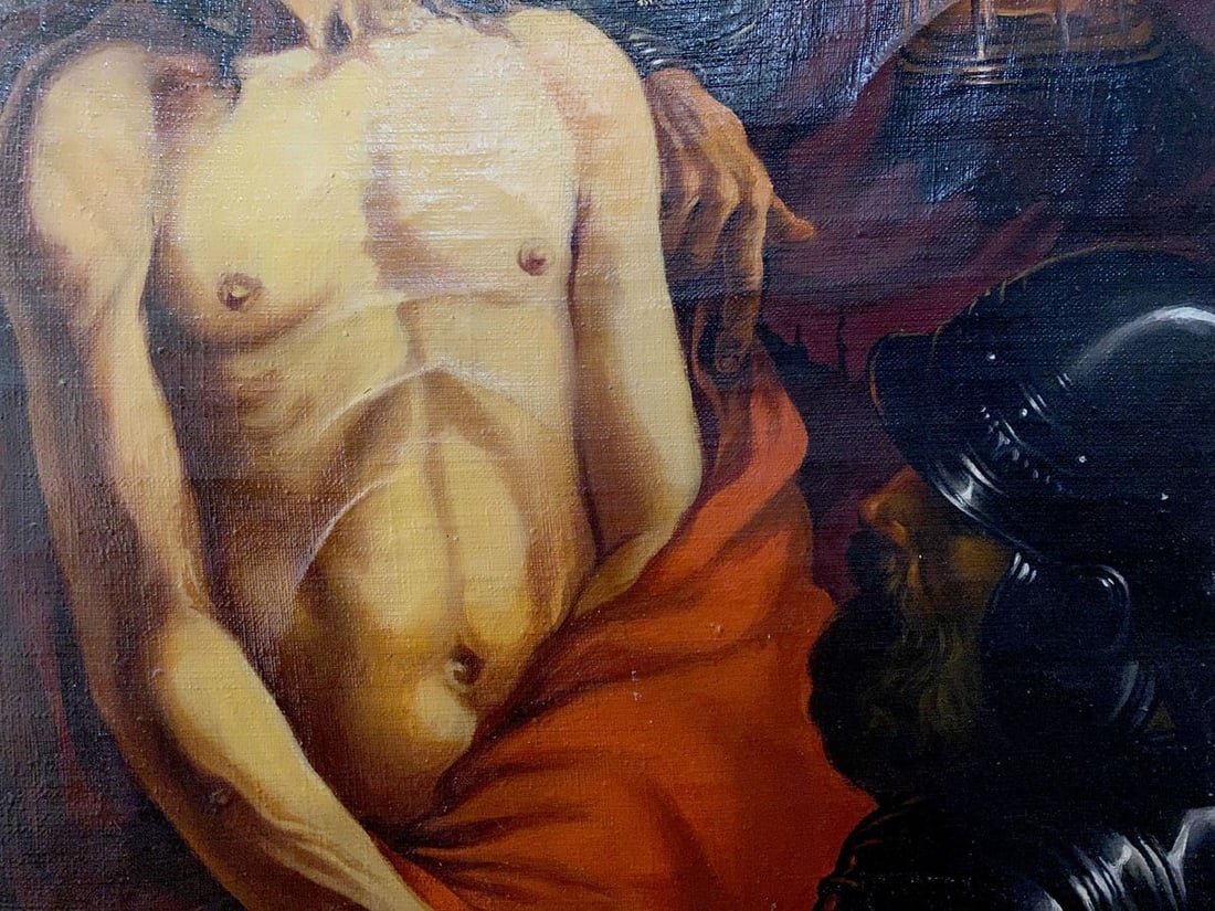 Oil painting Crown of Thorns Alexander Arkadievich Litvinov - 4