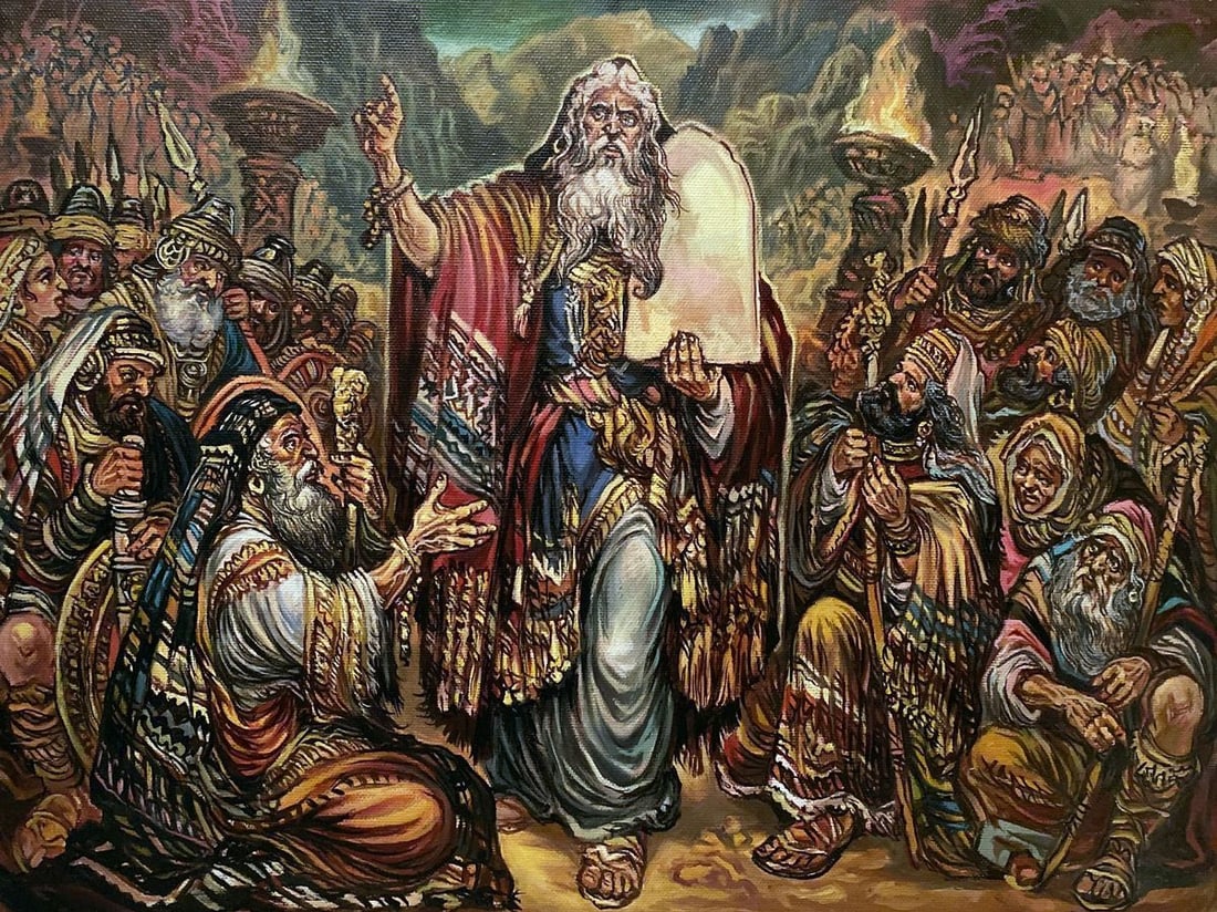 Oil painting Moses Alexander Arkadievich Litvinov (1 of 10)