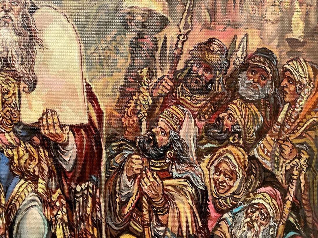 Oil painting Moses Alexander Arkadievich Litvinov - 4
