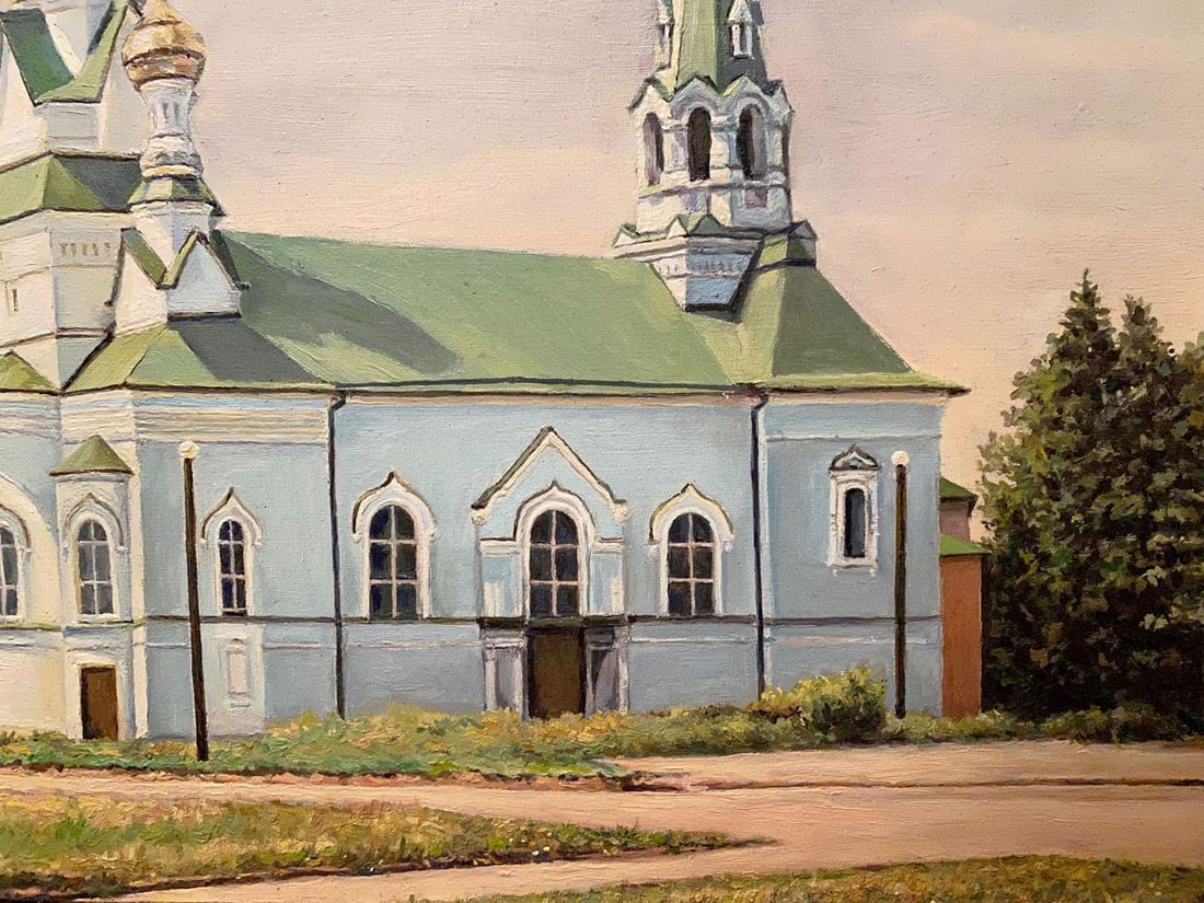 Oil painting Fraternal church Litvinov Arkady Petrovich - 2