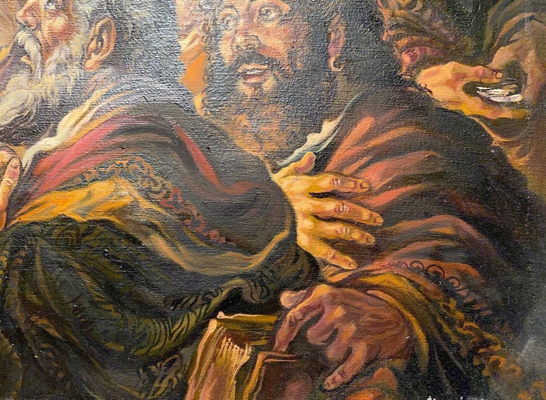Oil painting Participle Alexander Arkadievich Litvinov - 2