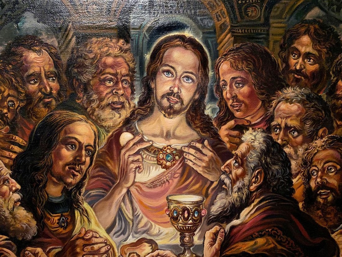 Oil painting Participle Alexander Arkadievich Litvinov - 5