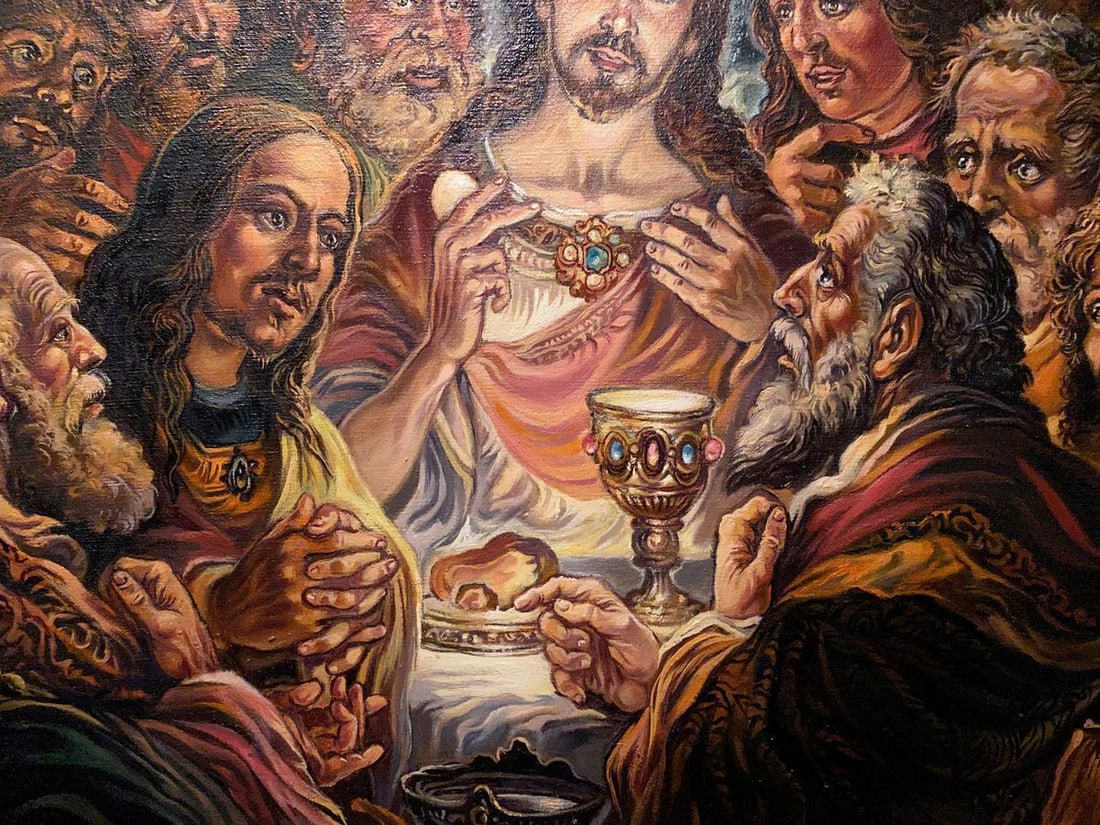 Oil painting Participle Alexander Arkadievich Litvinov - 6
