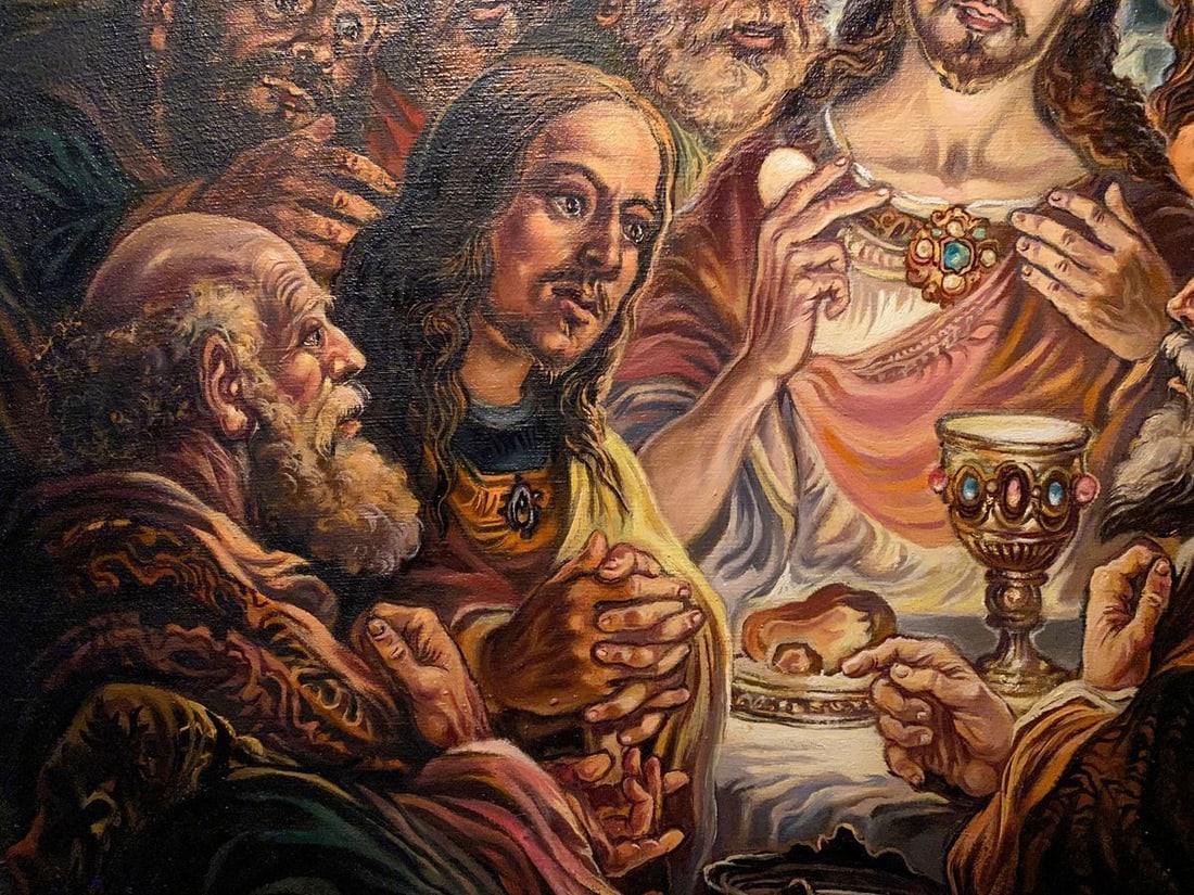 Oil painting Participle Alexander Arkadievich Litvinov - 7