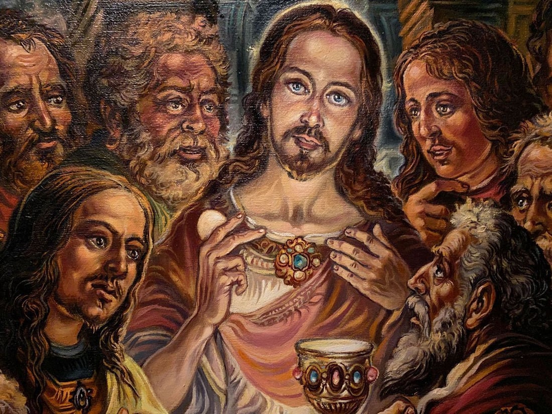 Oil painting Participle Alexander Arkadievich Litvinov - 9