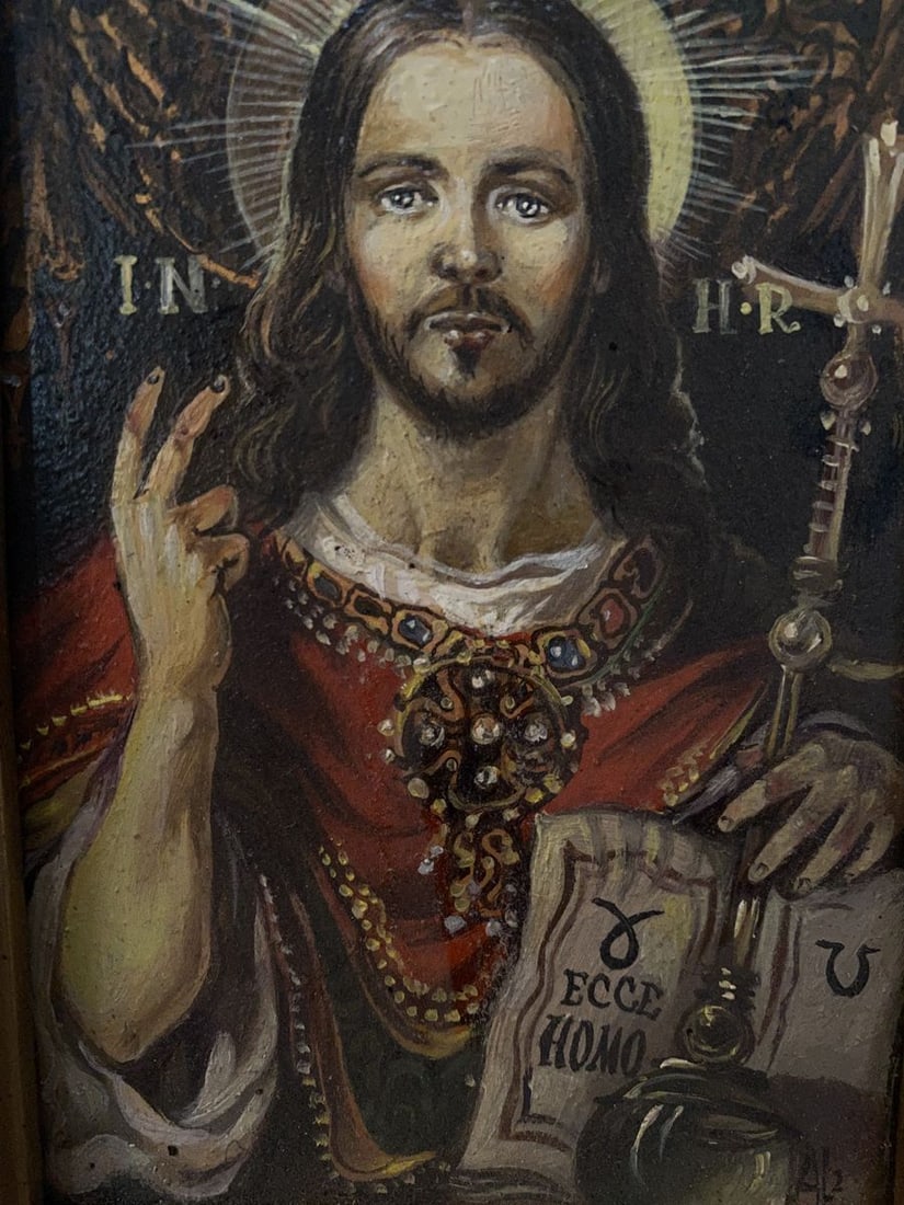 Oil painting Christ Alexander Arkadievich Litvinov - 2