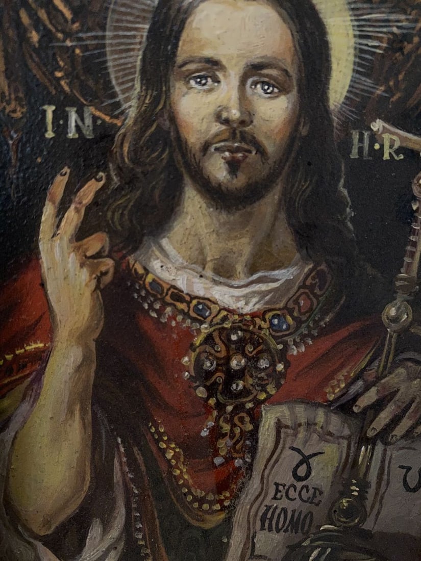 Oil painting Christ Alexander Arkadievich Litvinov - 3