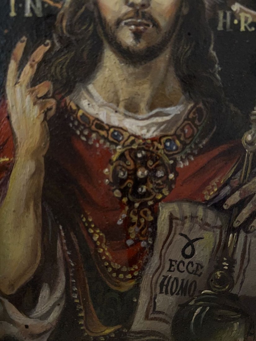 Oil painting Christ Alexander Arkadievich Litvinov - 5