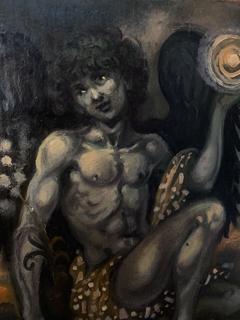 Oil painting Daemon Alexander Arkadievich Litvinov - 5