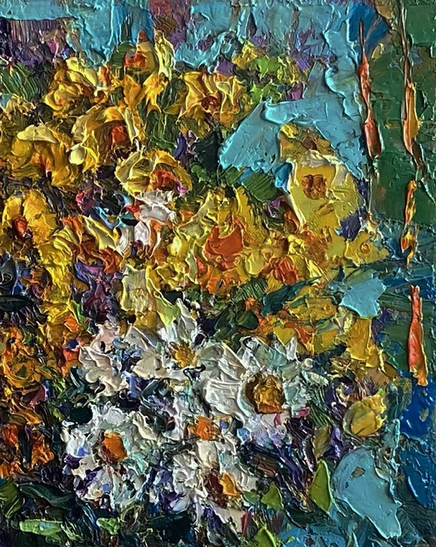 Oil painting Summer still life Oksana Ivanyuk - 7