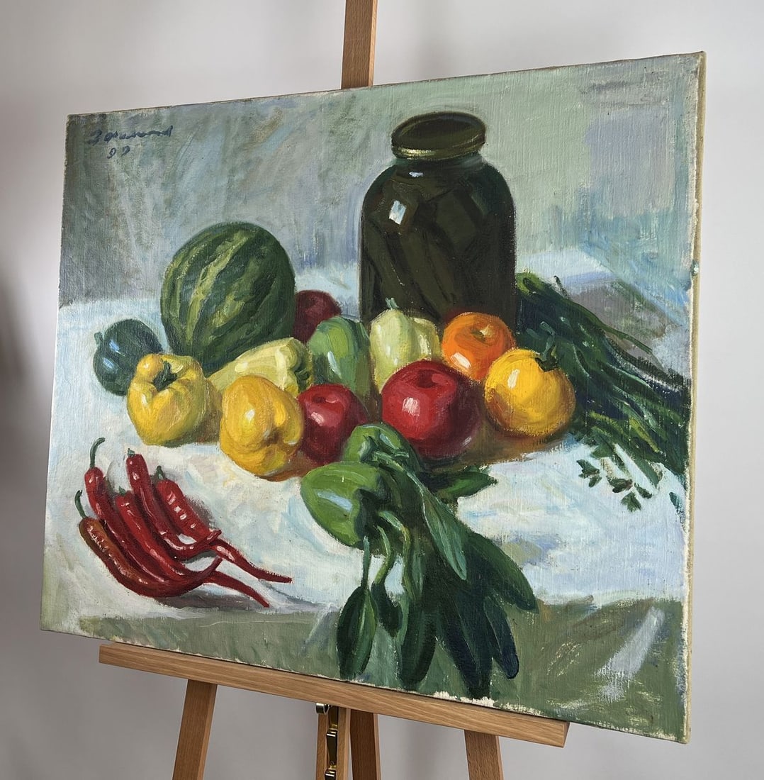 Oil painting On the dining table Zinovy Filippov - 2