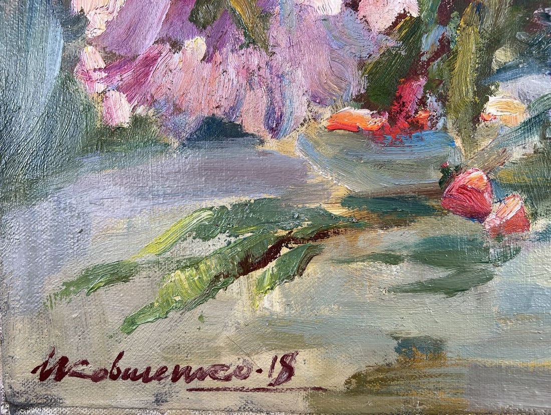 Oil painting Silent fragrance Ivan Kovalenko - 12