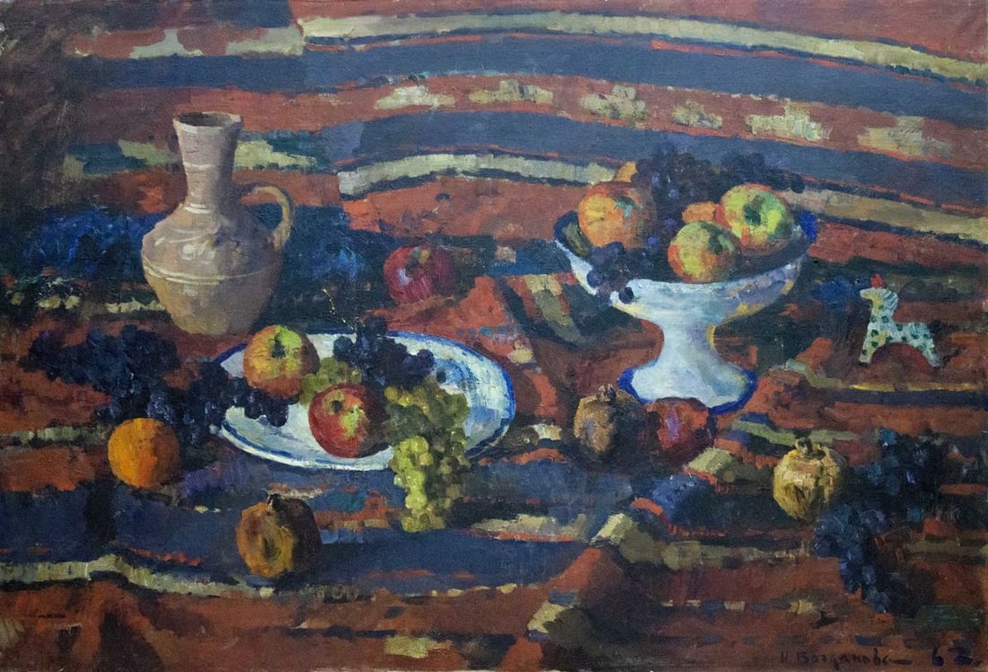 Oil painting Still life Bogdanova Irina Sergeevna: Title: Oil painting Still life Bogdanova Irina Sergeevna Description: NoVernd 5