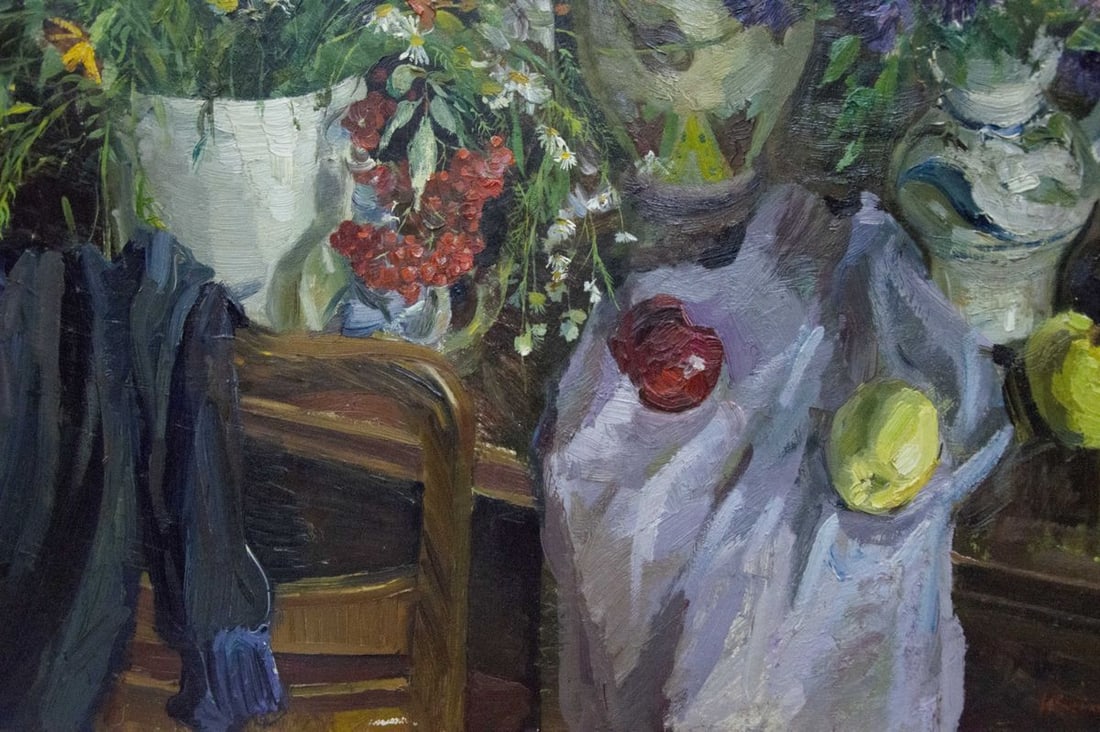 Oil painting Still life with apples Ivchenko Anatoly Avramovich - 3