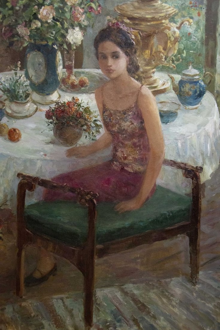 Oil painting Gatherings Mikhaylichenko Sergey Viktorovich - 9