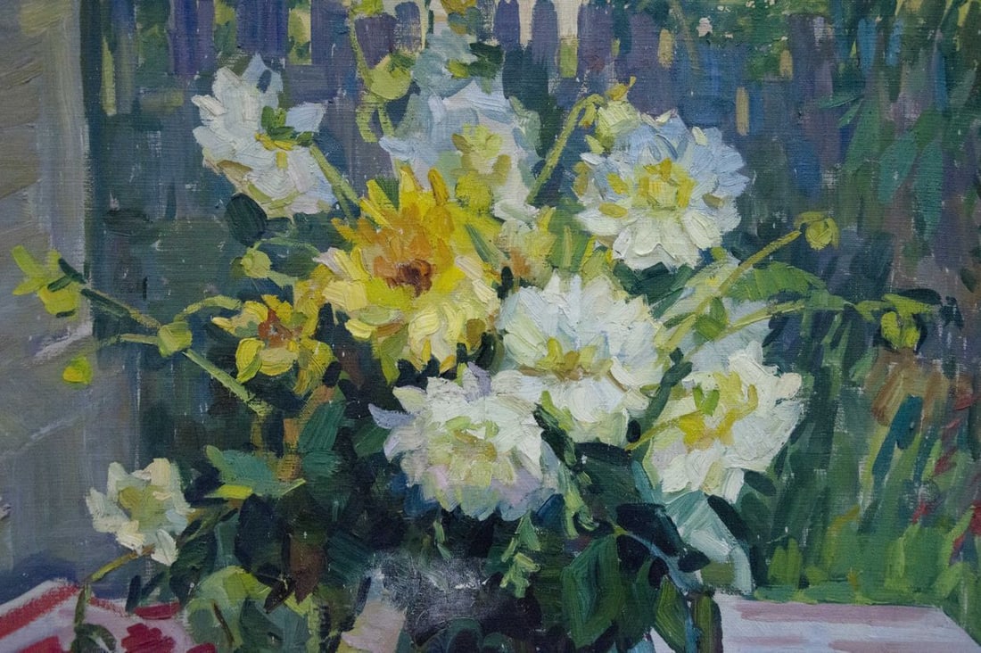 Oil painting Daisies Zorya (Zarya) Galina Denisovna - 4