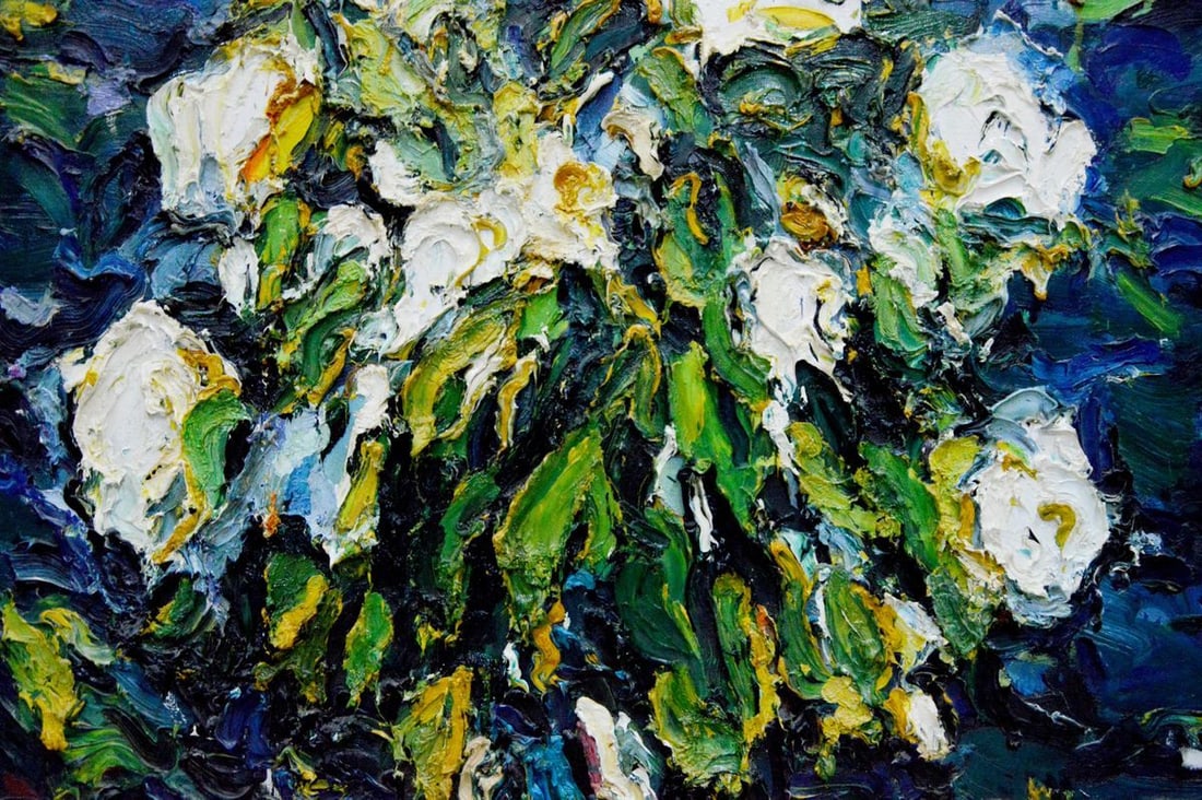 Oil painting Flowers Dupliy Sergey Alexandrovich - 4