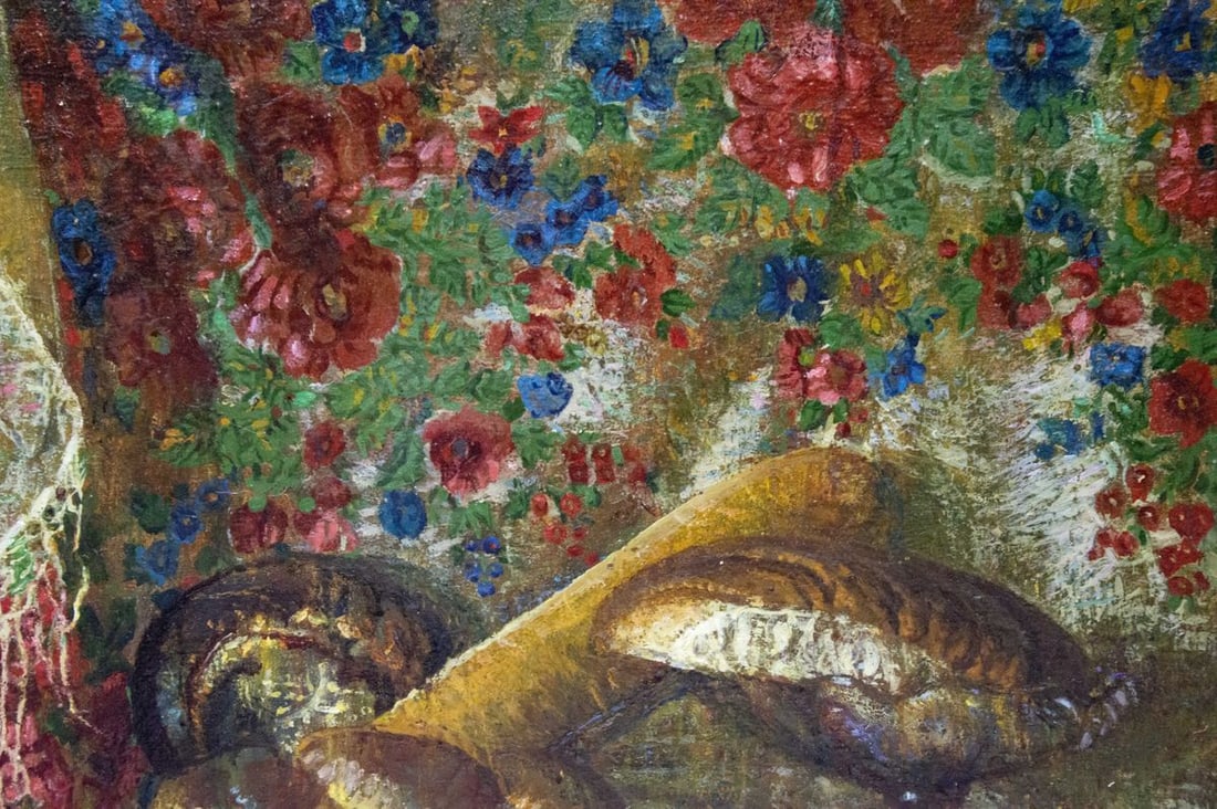 Oil painting Still life with bread Antonyuk Stanislav Antonovich - 6
