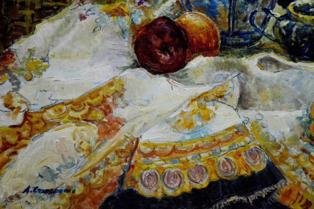 Oil painting Flowers by the window Alexander Stolyarenko - 10