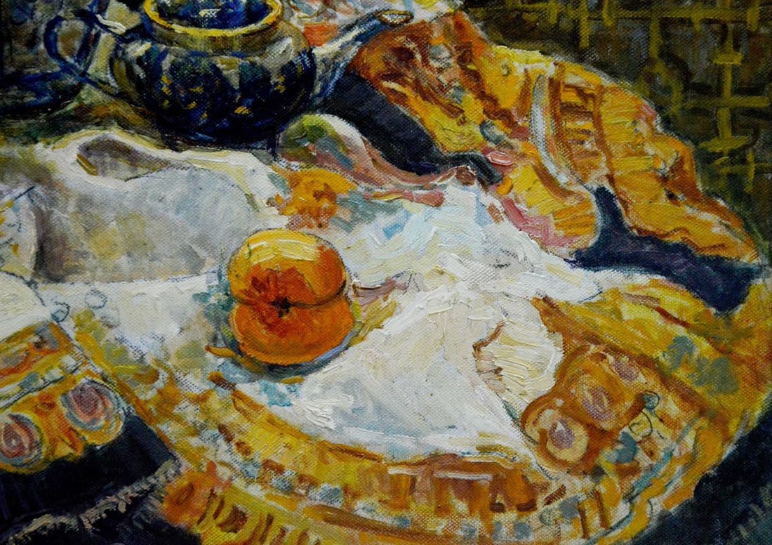 Oil painting Flowers by the window Alexander Stolyarenko - 11