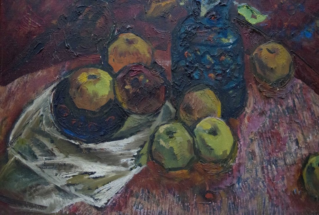 Oil painting Red still life Sakhnenko Victor Ivanovich - 3