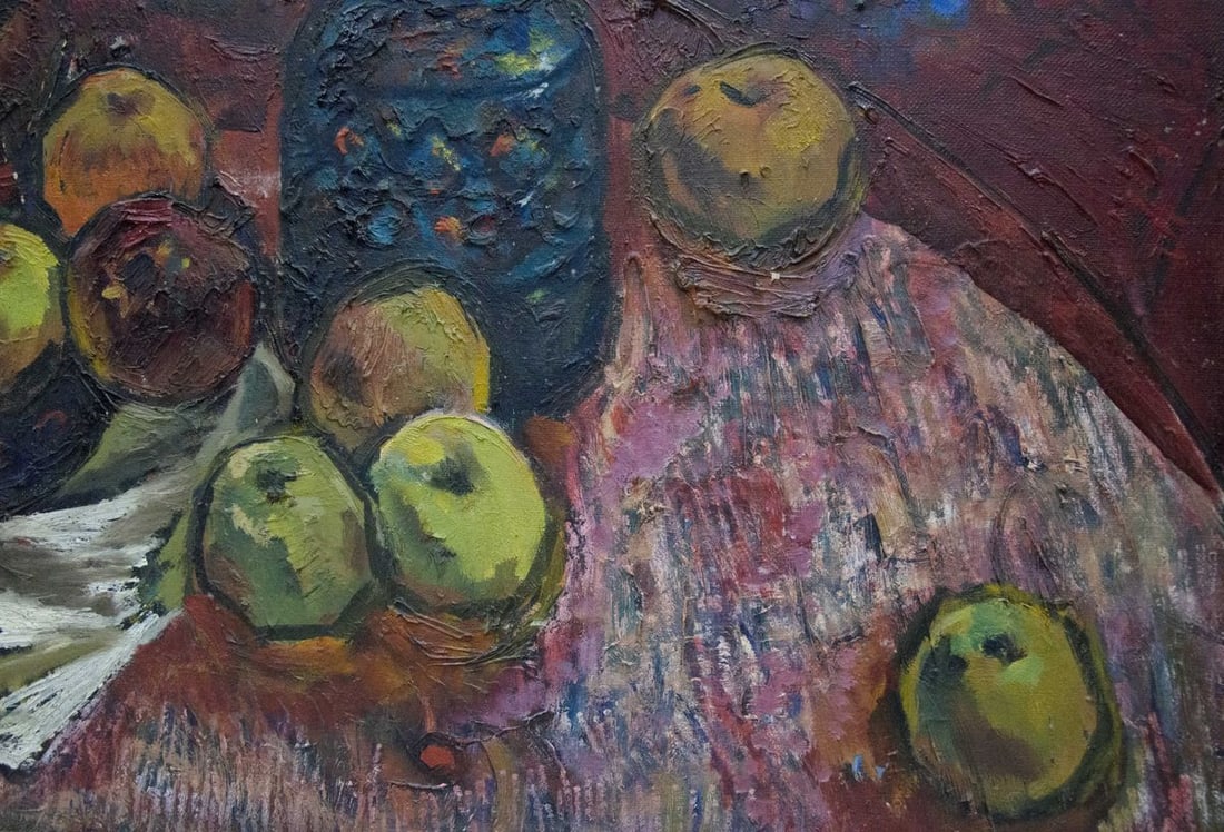 Oil painting Red still life Sakhnenko Victor Ivanovich - 4
