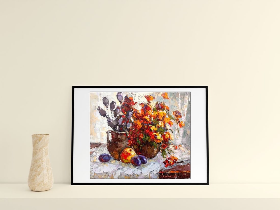 Oil painting Still life of Makovia Kalenyuk Oksana - 2