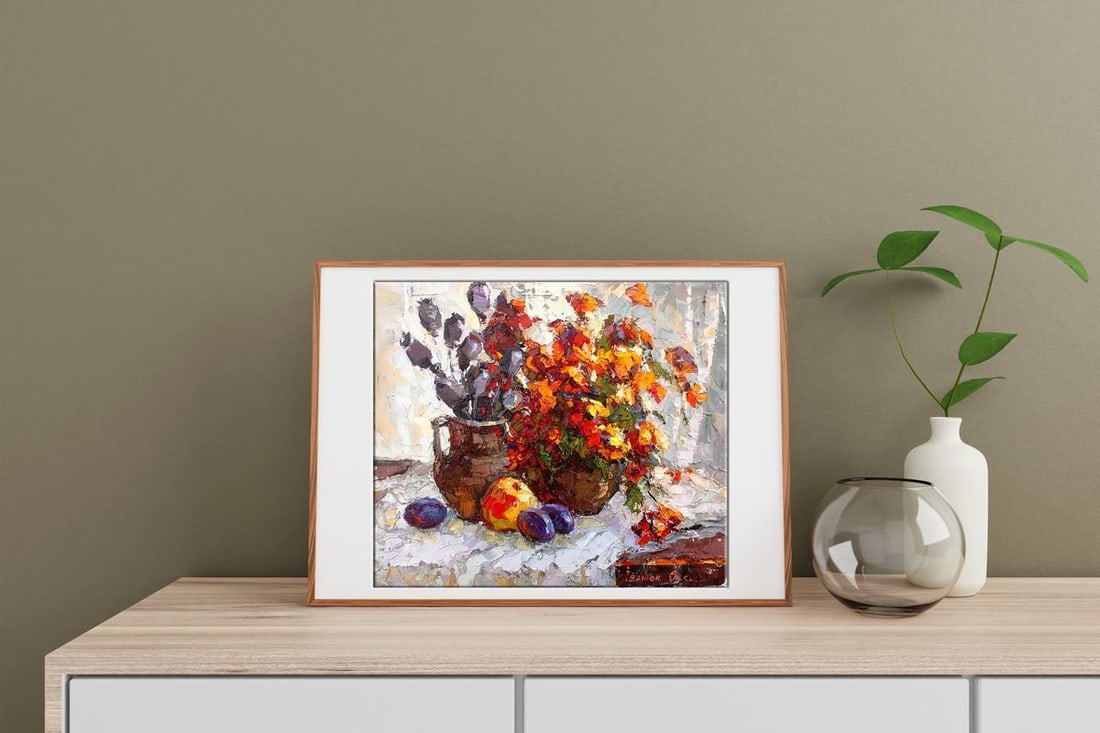 Oil painting Still life of Makovia Kalenyuk Oksana - 3