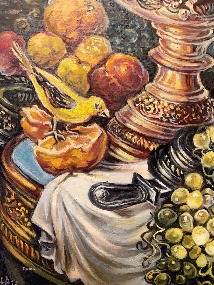 Oil painting Still life Alexander Arkadievich Litvinov - 2