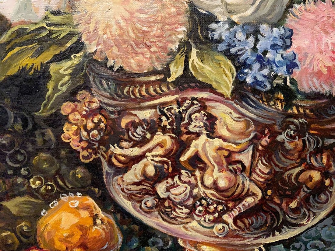 Oil painting Still life Alexander Arkadievich Litvinov - 7