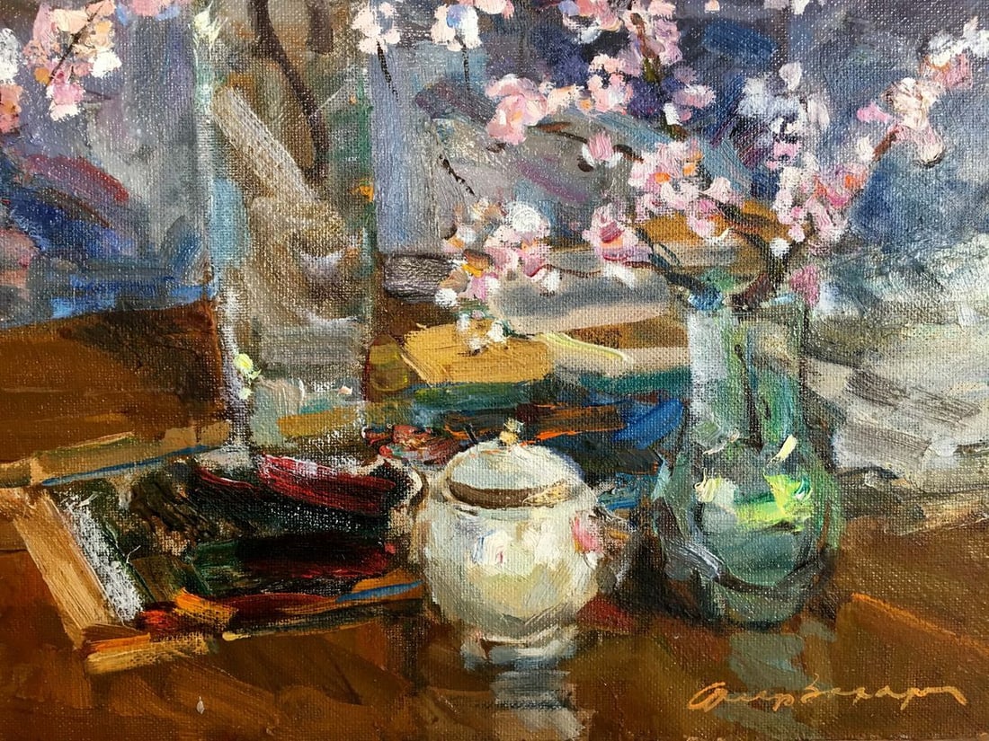Oil painting Autumn bouquet Zakharov Fedor Zakharovich - 3