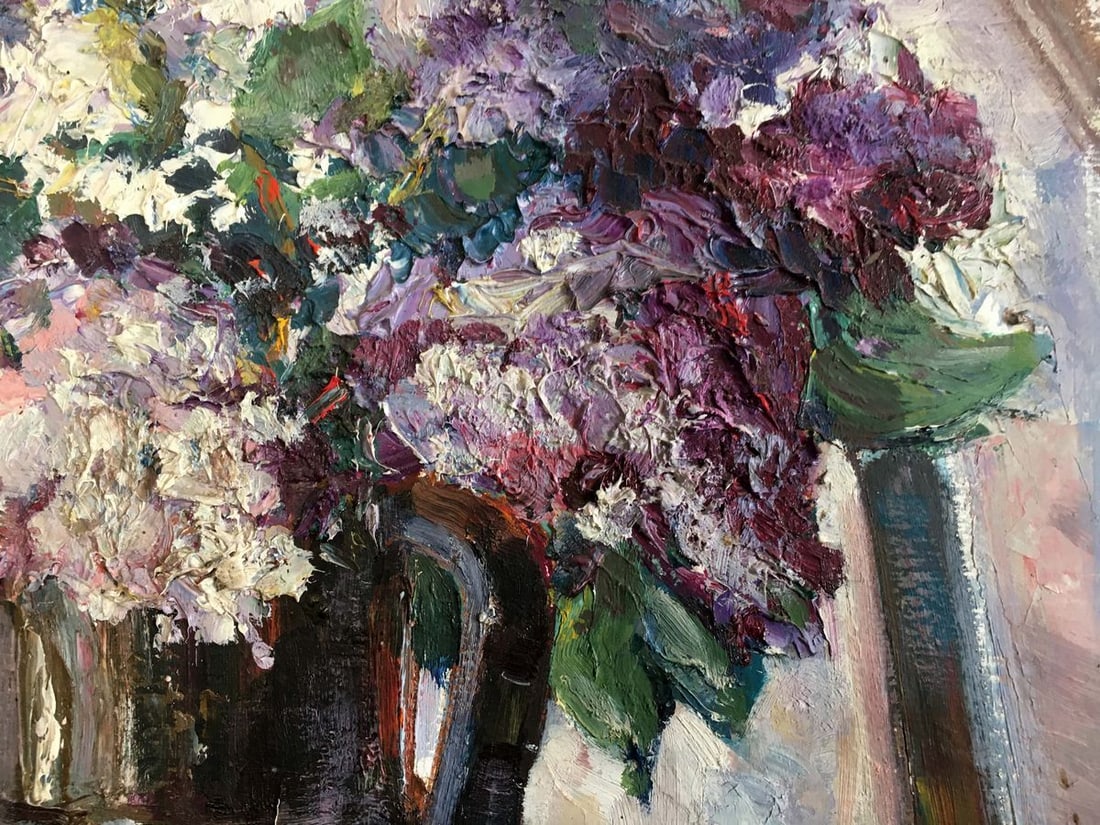 Oil painting Lilac - 7