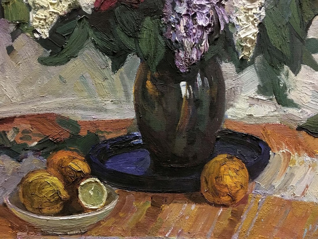 Oil painting Lilac bouquet Kerzhner Alexander Haskelevich - 5