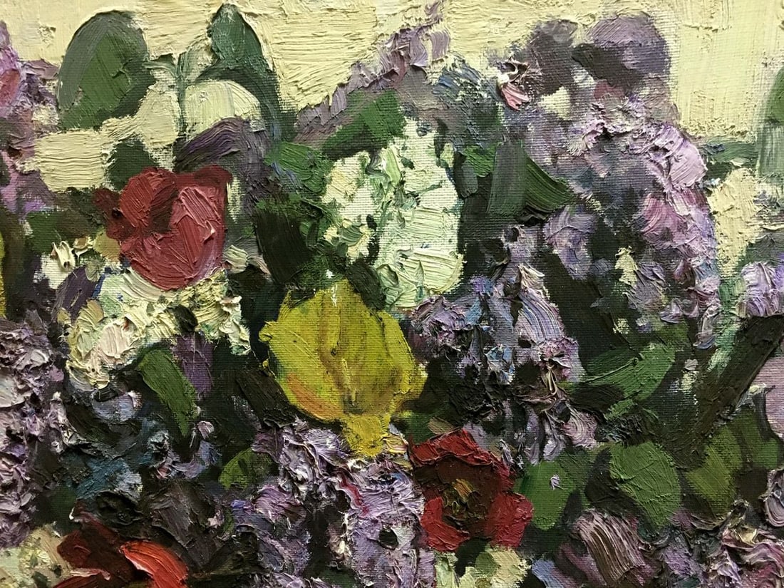 Oil painting Lilac bouquet Kerzhner Alexander Haskelevich - 7