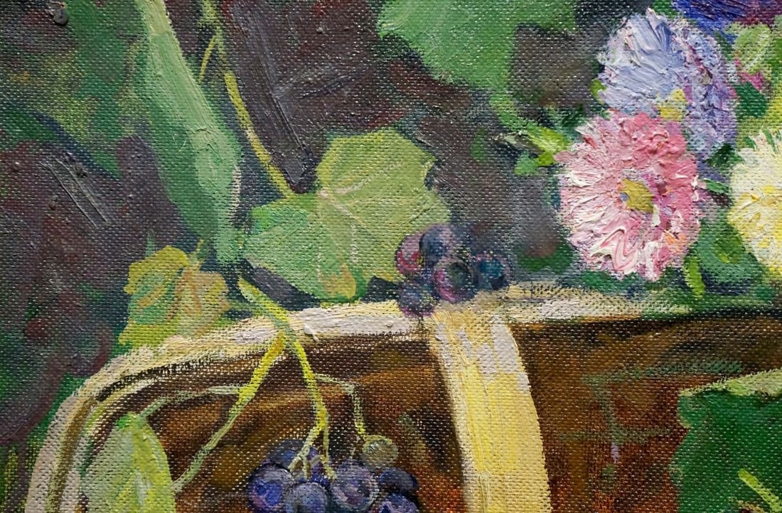 Oil painting Still life with watermelon - 3