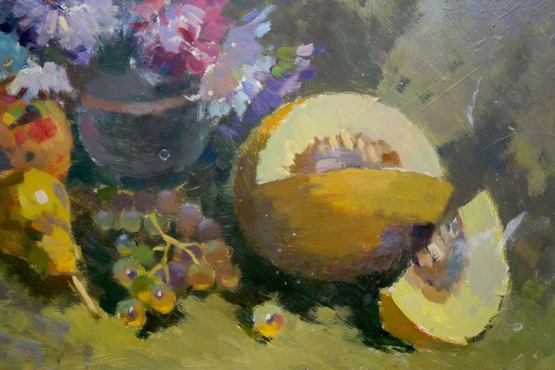 Oil painting Still life - 5