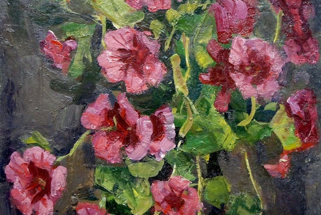 Oil painting Flowers Volsky Petr Dmitrievich - 4